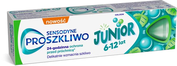 SENSODYNE Pulvertandkräm Junior 6–12 år 75 ml