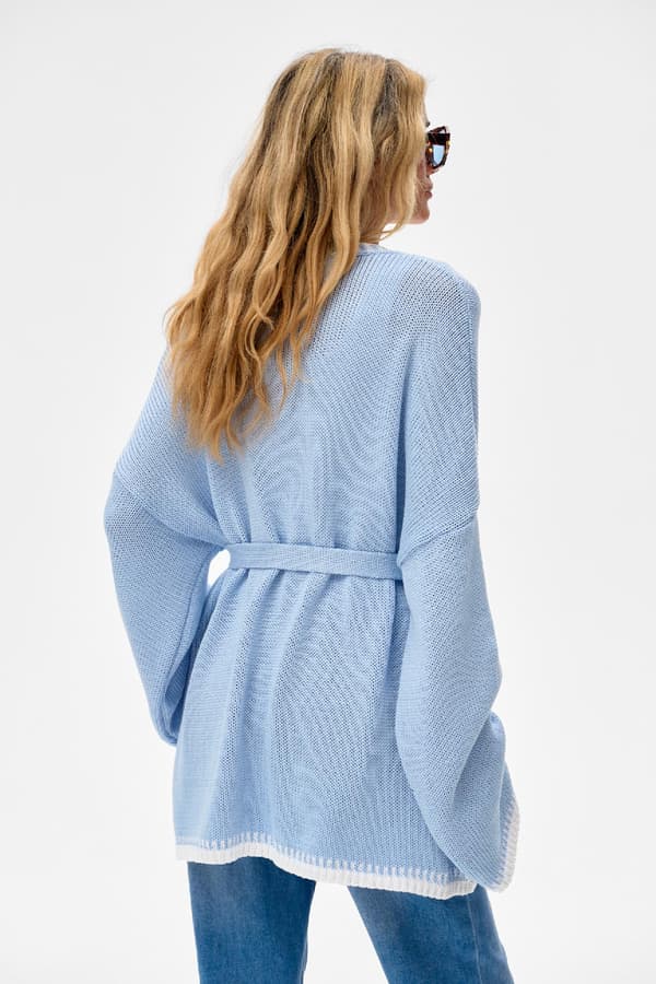 Rea Lyseblå Damecardigan Universal