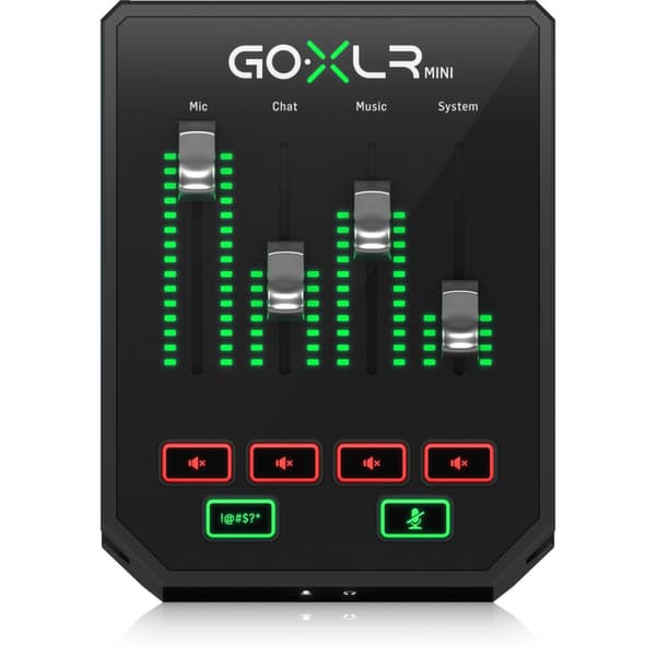 TC Helicon Go XLR Mini Mixer og Audio Interface til Streamere