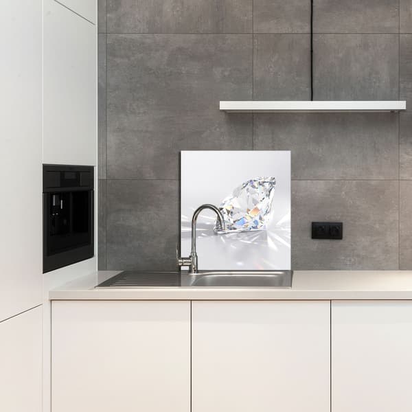 KEITTIÖN LASIPANEELI 60x65 Timantti