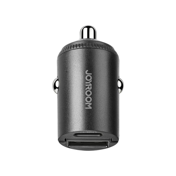 USB-A USB-C 65W Autolaturi - Musta