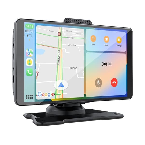Nexadio CP100 Langaton CarPlay Android Auto -tabletti FM-radiolla
