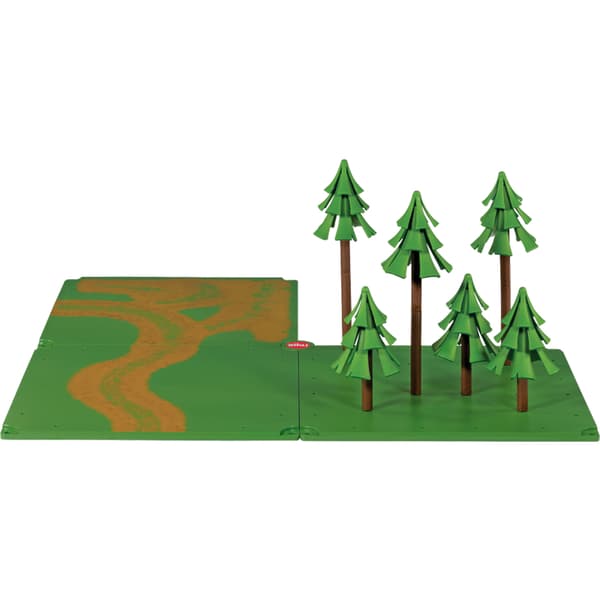 Grusvejs- og skogsmodel 276 x 276 x 80 mm 5699
