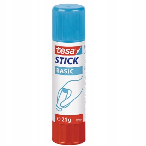 Tesa Basic 21g limstift til kontors- og skolepapir