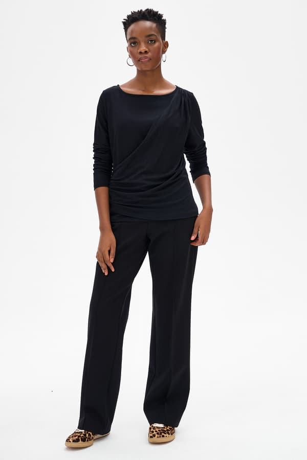 Nanu Sort Damebluse Nanu Sort Damebluse 36/38