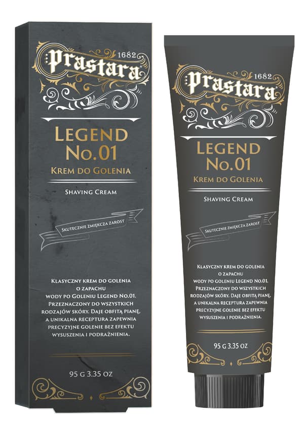 PRASTARA Legend No.01 Barbercreme 95 g