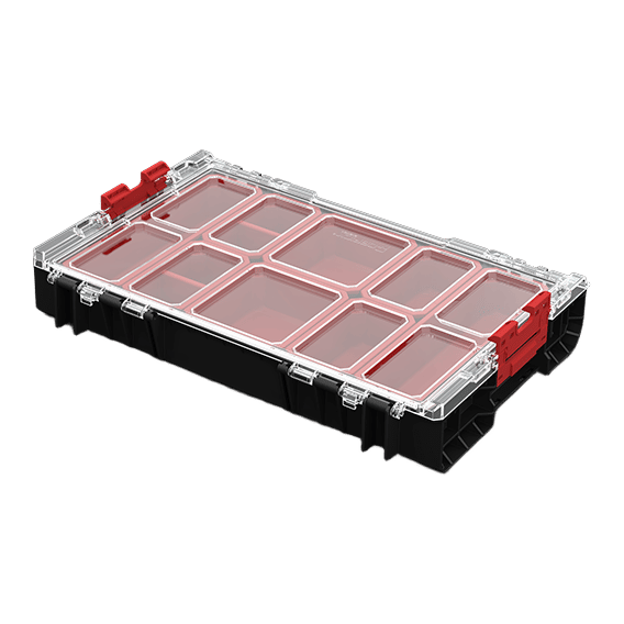 Qbrick system PRO Organizer 100 modulär verktygslåda med lock 5l