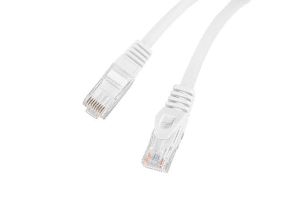 Lanberg UTP Patchkabel Cat.6 3m LSZH CU Fluke Passed Hvid