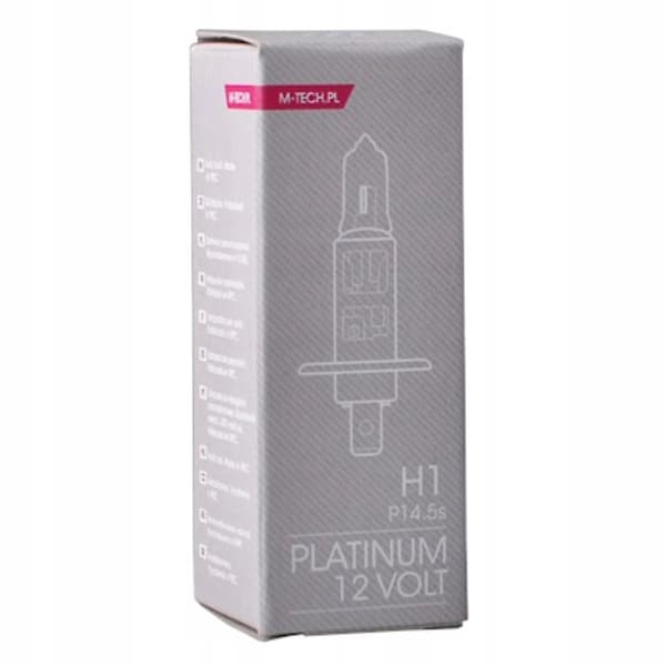 Lamppu H1 PLATINUM 12V 55W PLUS 130% M-TECH