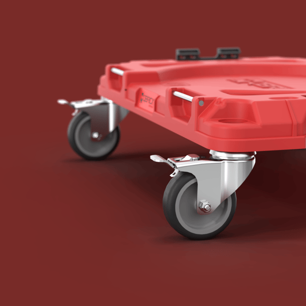 QBRICK SYSTEM PRO Transportplatform på hjul, mobil base