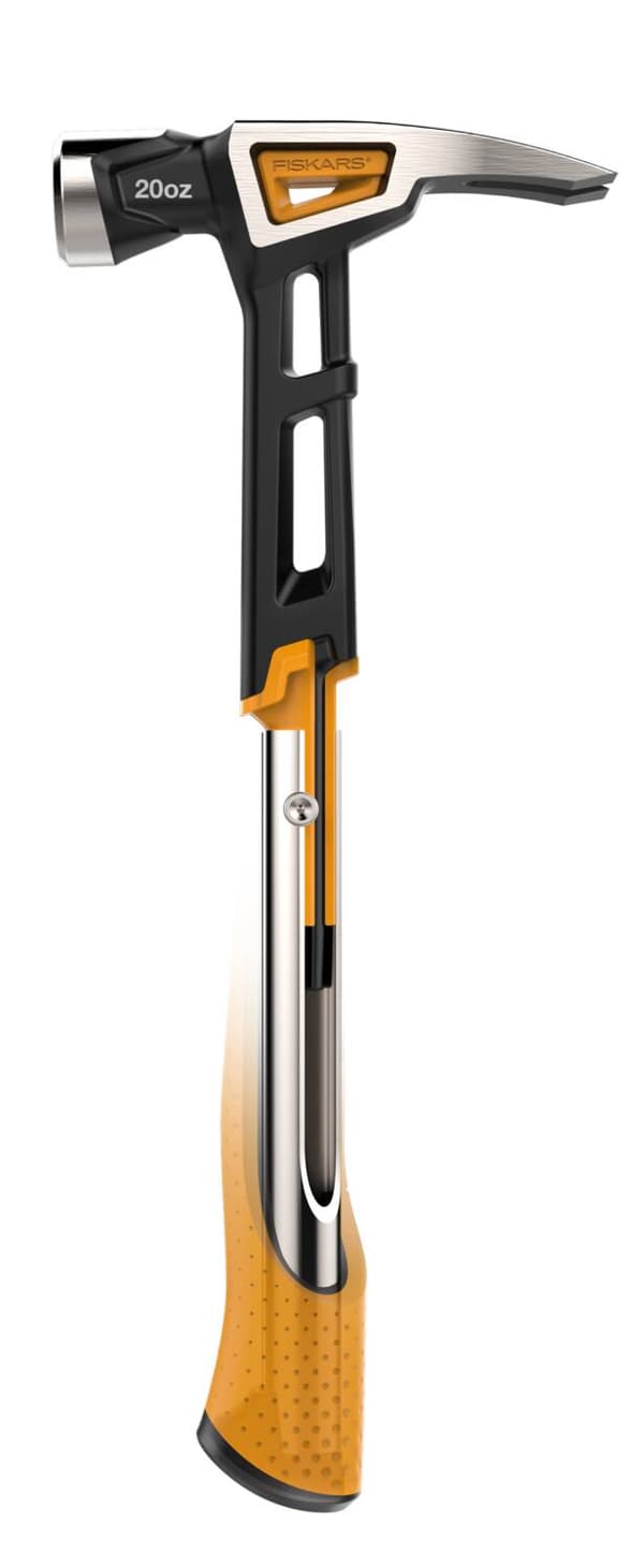FISKARS ISOCORE Snickarhammare för spikdragning