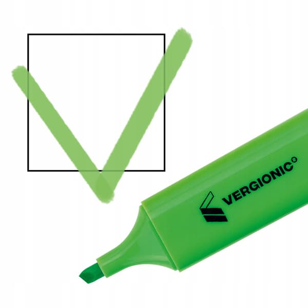 SKOLEKONTOR HIGHLIGHTER 6 PASTELFARVER
