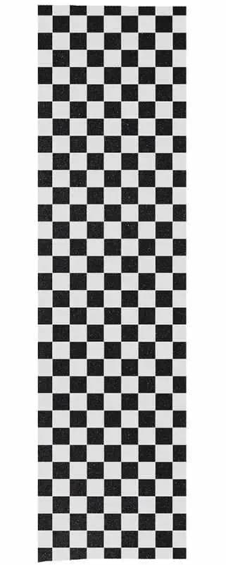 Enuff Chequerd 9" Griptape Hvid | Skateboard Sandpapir