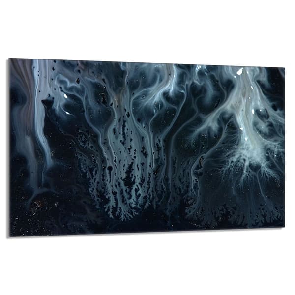Skyddsplatta för spis i glas 80x52 marmor