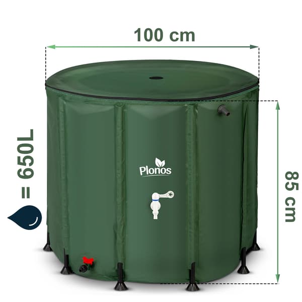 650 l regnvattentank Plonos PL-522