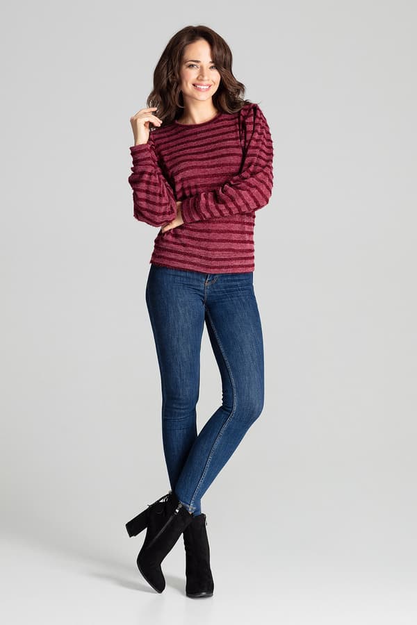 Blus L069 Vinröd S/M