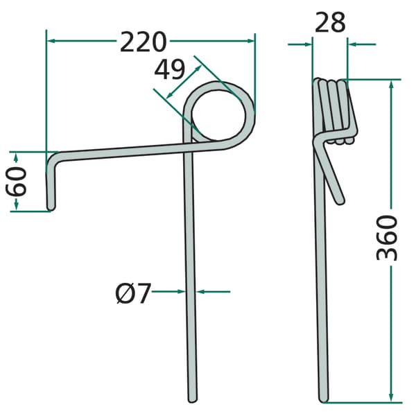 Amazone 3408200 såmaskinsfångare