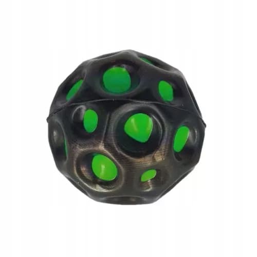 Leksaks Galaxboll meteor sort rumgalaksebold 6 cm