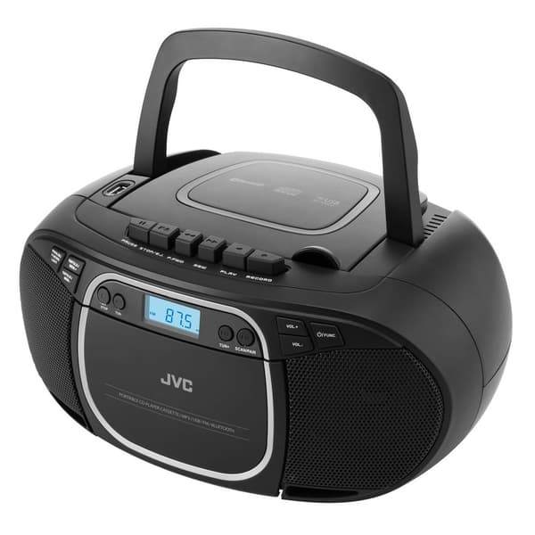 JVC RC-E451B Boombox musta, Bluetooth, CD, USB