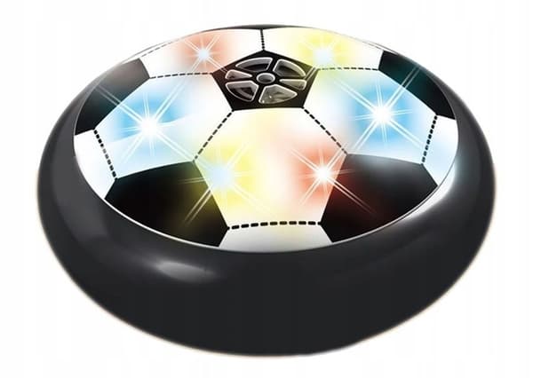 Luftboll flygande fotboll svävande boll LED-lampor kudde