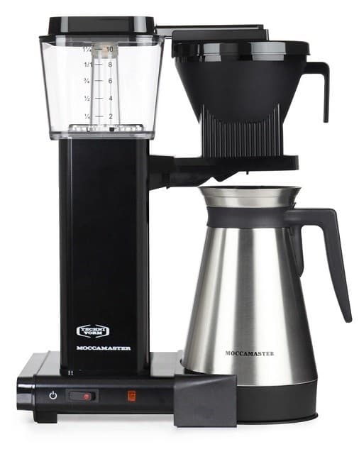 Moccamaster KBGT 741 termos, musta