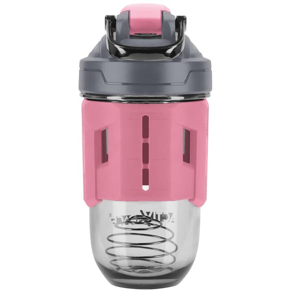 Tritan-urheilupullon ravistin ravintolisille 700 ml - vaaleanpunainen