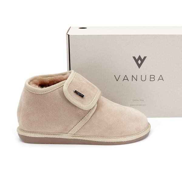 YORK Damtofflor Beige Skor 36