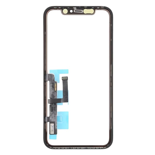 Touch glas + Ramme + OCA lim til iPhone 11 (lang flekskabel) Uden IC-kontroller
