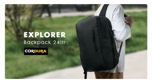 LAUT Explorer - yleisreppu 24l (oliivi)