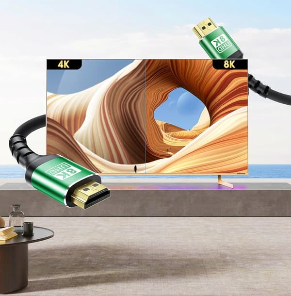 HDMI-forbindelsekaabel HDMI 2.1 8K 4K 144Hz 20m