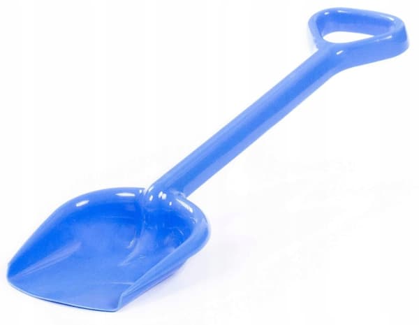 Strandsandkasse til børn, stor, glinsende, 42 cm