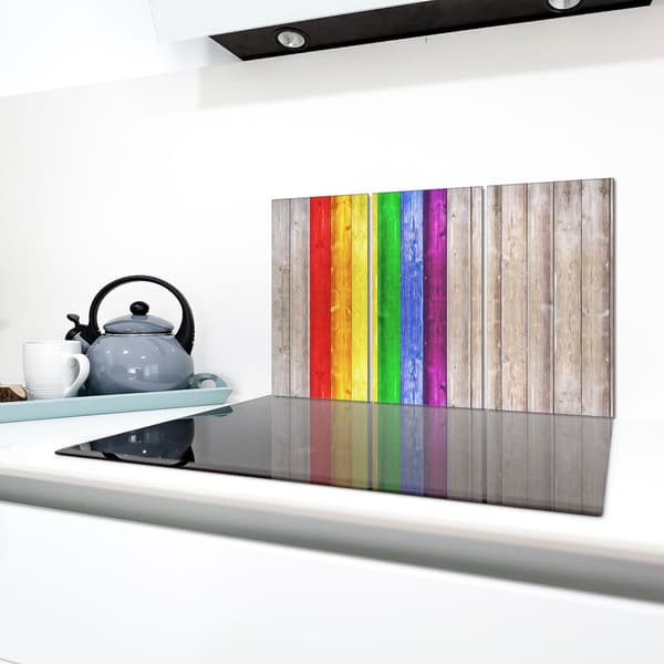 Lasinen suojalevy liedelle 3x30x52