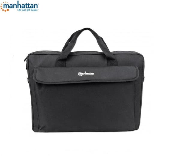 Manhattan London 17,3" notesbogstaske, sort