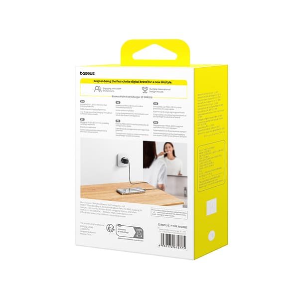 Palm 30W USB-C -seinälaturi - musta