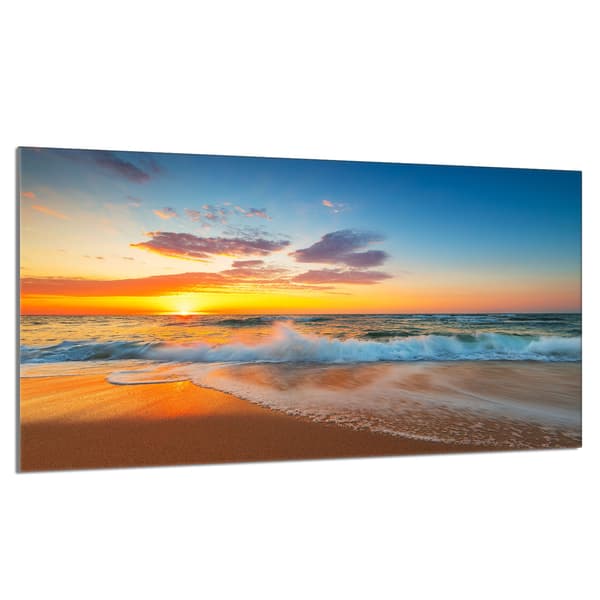 Lasinen suojalevy liedelle 90x52 Sea