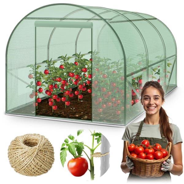 Puutarhatunneli 2x3m 6m2 Plonos