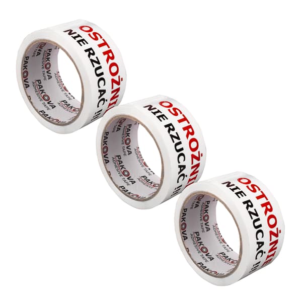 Pakkad tryckad tejp 48/50 legering 3-pack