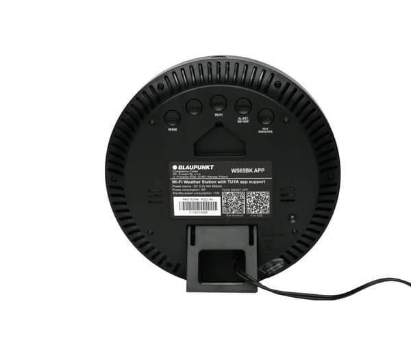 Blaupunkt WS65BK APP vejrstation sort