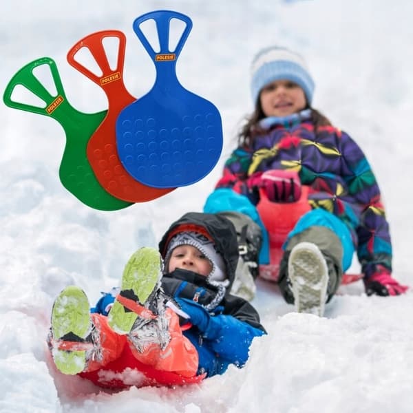 Äppelrusch stor kælke til snøkørsel
