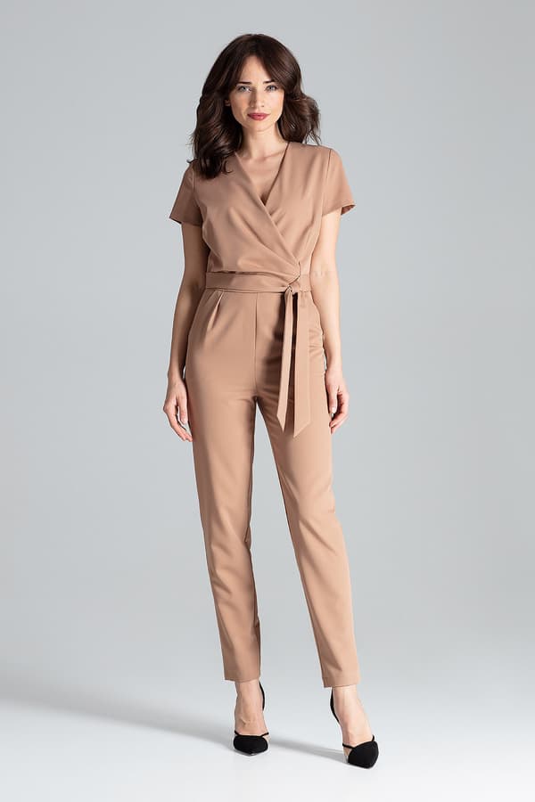 L027 Brun Jumpsuit S