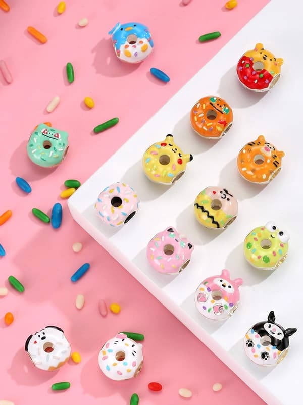 Charm para Pandora Donut Tigger S925