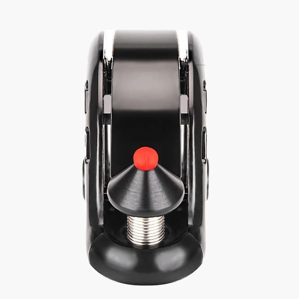 Q-formet cykelklokke 100db - sort