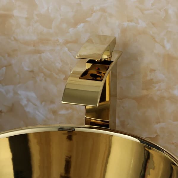 SOFIA GOLD HÅNDVASK - BORDPLADE SKU REA-U9015