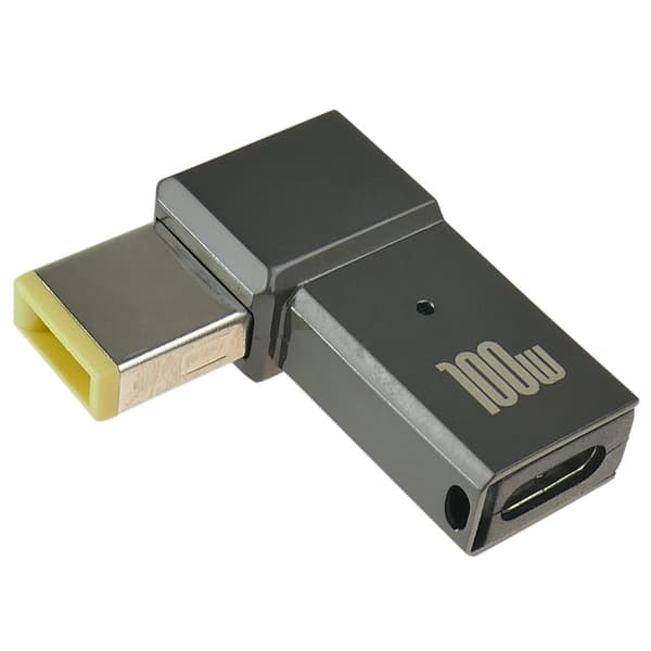 USB-C-adapter til strømforsyning af bærbar computer med 11,0x4,5 mm plus stiftfatning