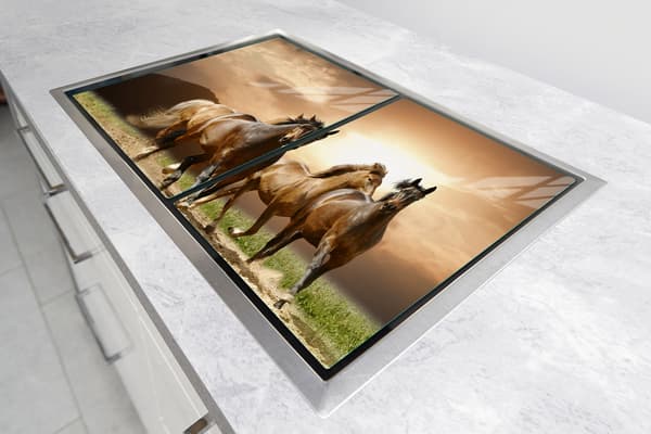 LASINEN SUOJALEVY LIEDELLE 85x52 HEVOSILLE