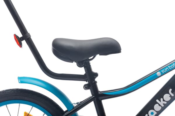 Drengecykel 14 tommer Tracker cykel neonblå