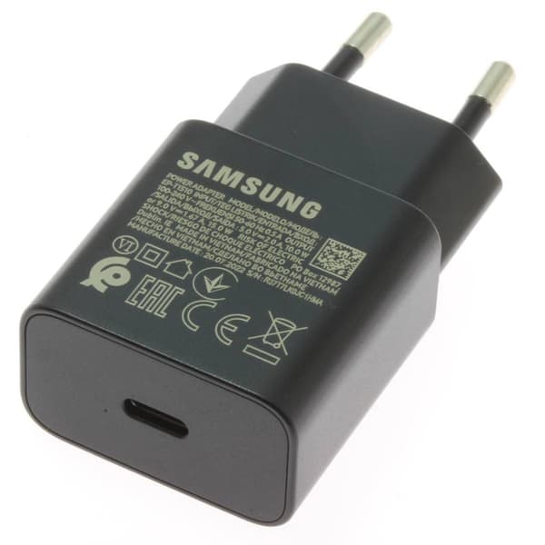 Samsung USB-C 15W vægoplader - Sort