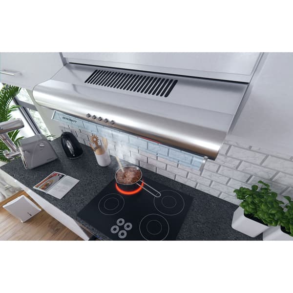 Emhætte til underskab - 60 cm absorbent Berdsen BE-10-A INOX
