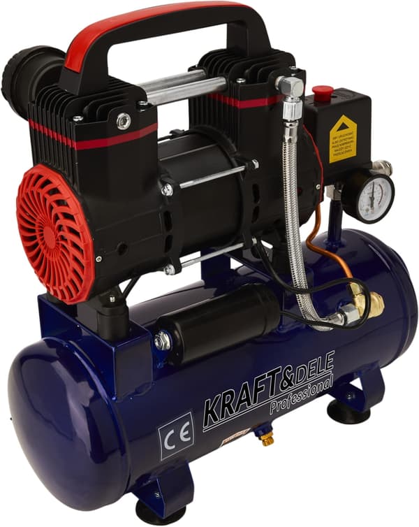 Oliefri kompressor 9L 1200W | Kraft&Dele