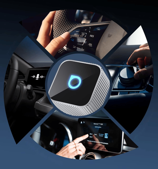 Langaton Adapteri Ottocast Mini Cube CarPlay / Android Auto Hopea